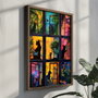 Wallity Cuadro Decorativo GE163-L Multicolor